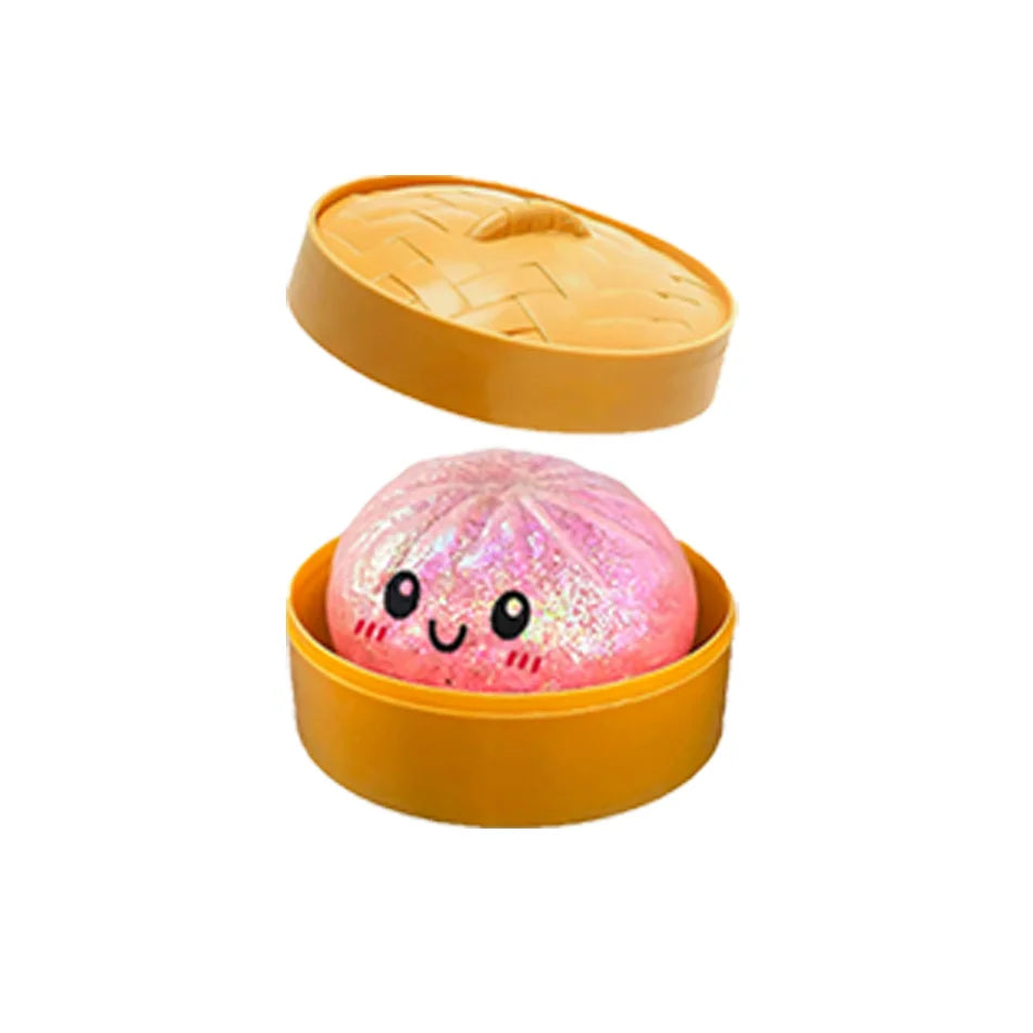 Dumpling Squishy Mysteries Dumplings Stress Relief Fidget Toys Home Office Desk Accessories Party Gift Mystery Dumpling Squishy