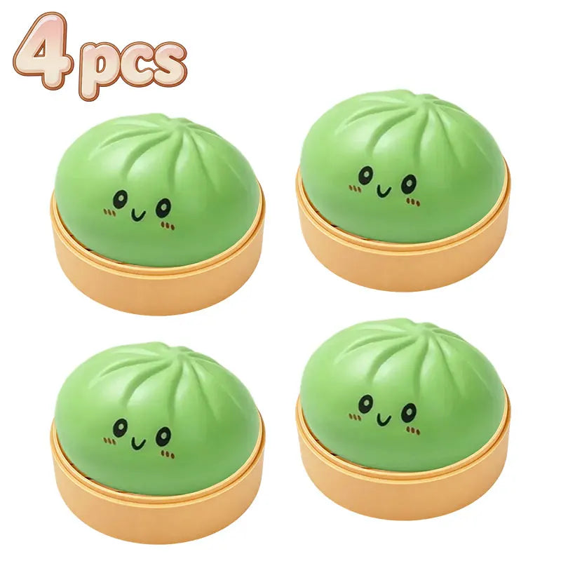 Dumpling Squishy Toy Case 24 Day Countdown Calendar Dumpling Mystery Box Squishy Sensory Anti Stress Squeeze Ball Fun Gift Toy