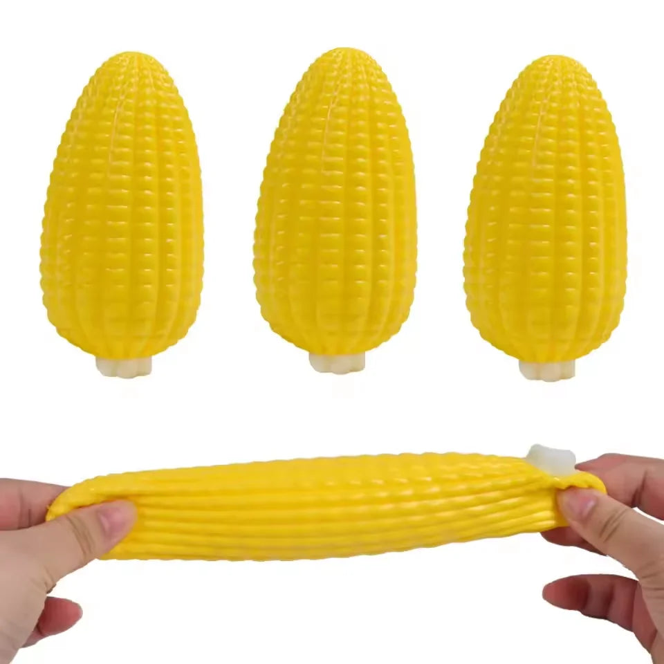 Fruits Squishy Toys Stress Relief Anti-Anxiety Stretchy Slow Rebound Banana Corn Eggplant Carrot Banana Watermelon Squeeze Toys