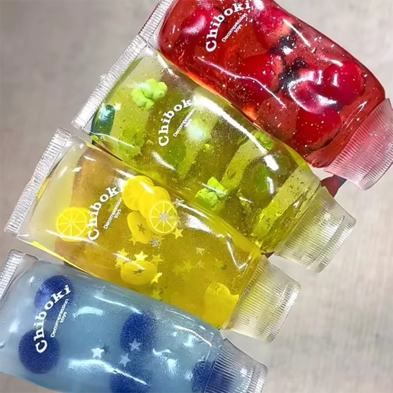 Toothpaste Stress Ball Shapeable Squishy Toy Non-Bounce Jam Vaseline Feel ASMR Fidget Toys for Kids & Adults Anti Stress Gifts