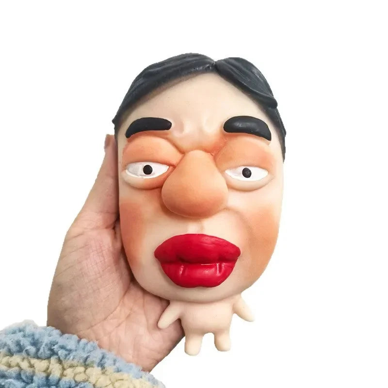 Weird Gadgets for Stress Relief Decompression Toys Pinch Music Masks Puppet Fidget Toys Quick Bounce Squeeze Sensory Toys Fun