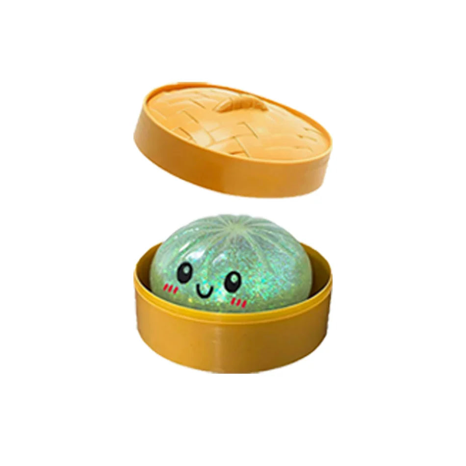 Dumpling Squishy Mysteries Dumplings Stress Relief Fidget Toys Home Office Desk Accessories Party Gift Mystery Dumpling Squishy