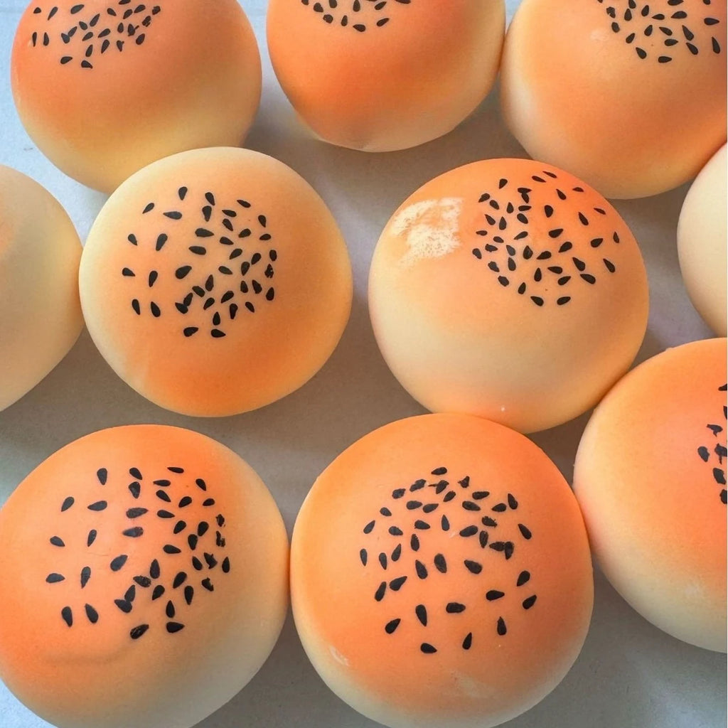 Simulation Dessert Stress Ball Shapeable Crunchy Squeeze Toys Blocks Filled ASMR Anti Stress Sensory Toys for Adults