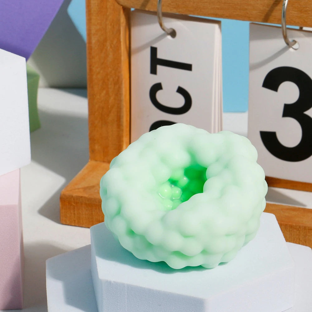 Crunchy Squishies Stress Ball Fidgets Toy Stress Anxiety Relief Balls Office Sand Filled Crunchy Balls Desk Squeeze Toys