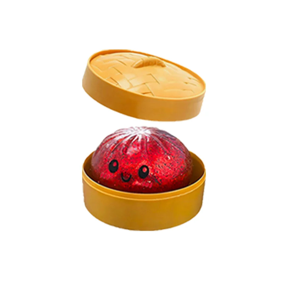 Dumpling Squishy Mysteries Dumplings Stress Relief Fidget Toys Home Office Desk Accessories Party Gift Mystery Dumpling Squishy
