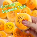 Simulation Dessert Stress Ball Shapeable Crunchy Squeeze Toys Blocks Filled ASMR Anti Stress Sensory Toys for Adults