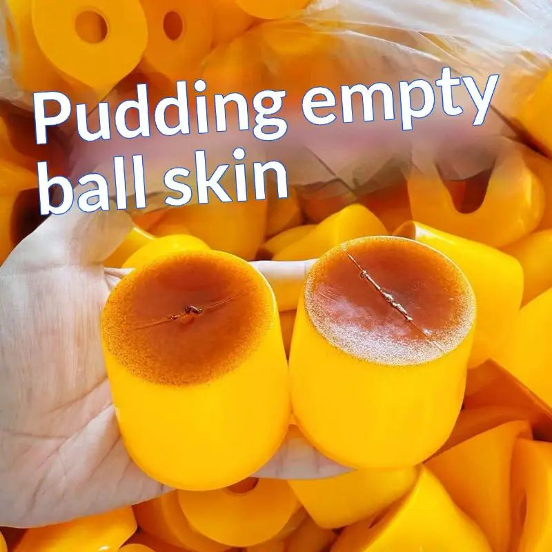 [DO]Simulation Caramel Pudding Squeeze Toy With Crispy Crunch Sound Stress Relief Toys For Stress Relief Daily Play[DO]