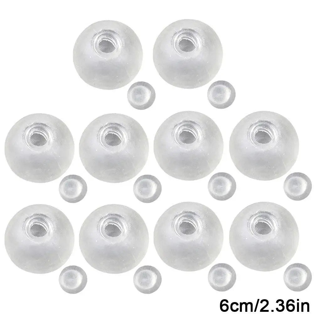 Stress Relief Toys 10pcs Diy Stress Ball Making Kit Tpr Skins Fillers for Personalized Squeeze Anxiety Relief