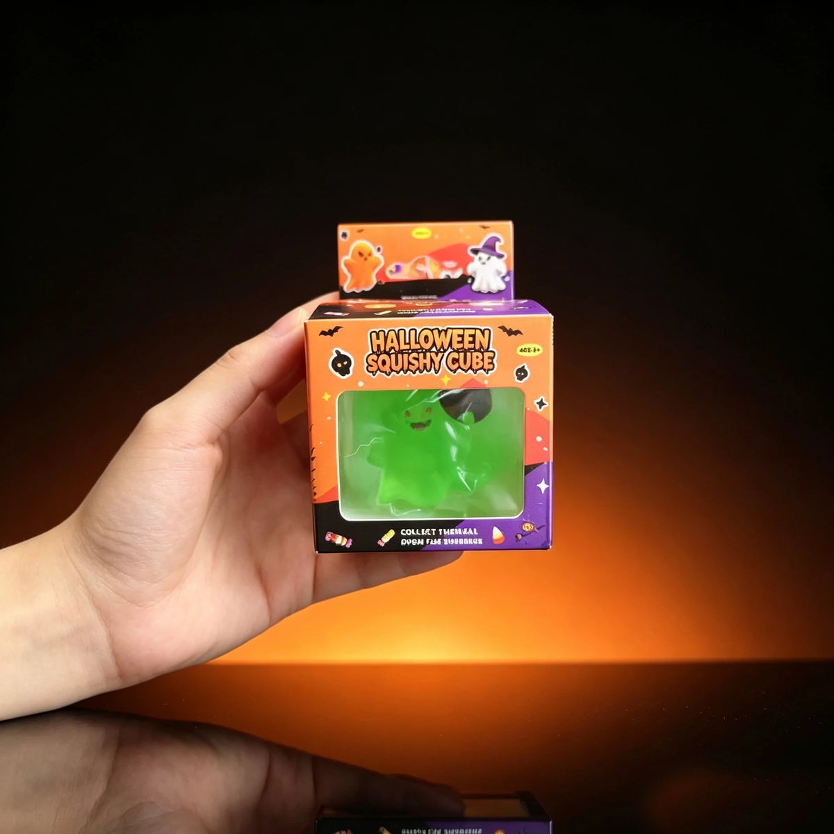 New Baby Boos Halloween Strss Ball Fidget Sensory Toys Press Squeeze Stress Relief Anxiety Squishy Toys for Adults Gifts