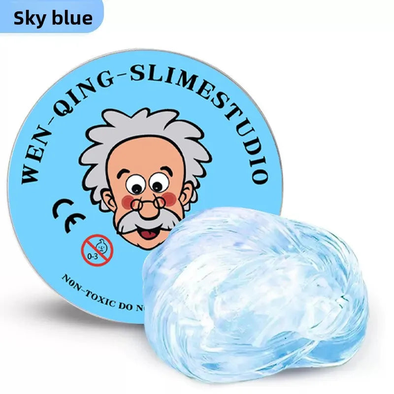 Stress Relief Toys Putty Crystal Vibrant Glass Mud Playdough Reusable Non-Newtonian Fluid Children's Toy Pinchle Birthday Gift