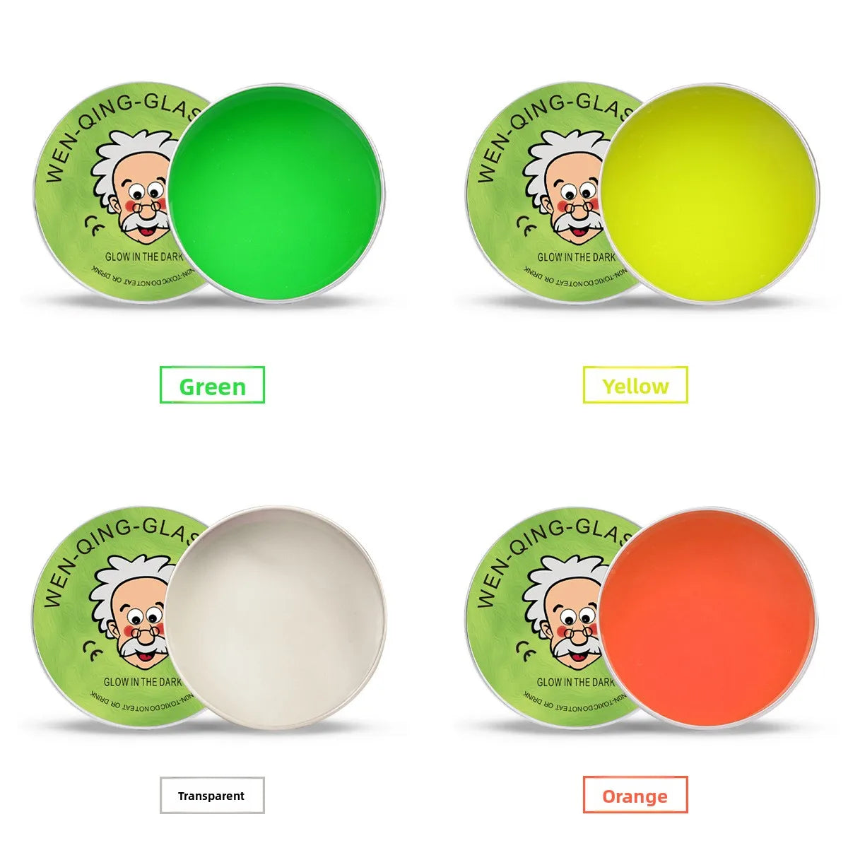 Stress Relief Toys Putty Crystal Vibrant Glass Mud Playdough Reusable Non-Newtonian Fluid Children's Toy Pinchle Birthday Gift