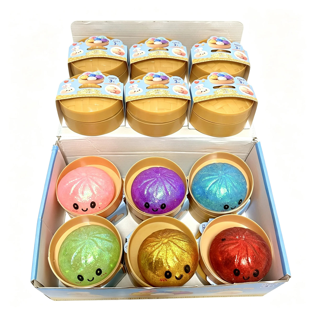 Dumpling Squishy Mysteries Dumplings Stress Relief Fidget Toys Home Office Desk Accessories Party Gift Mystery Dumpling Squishy