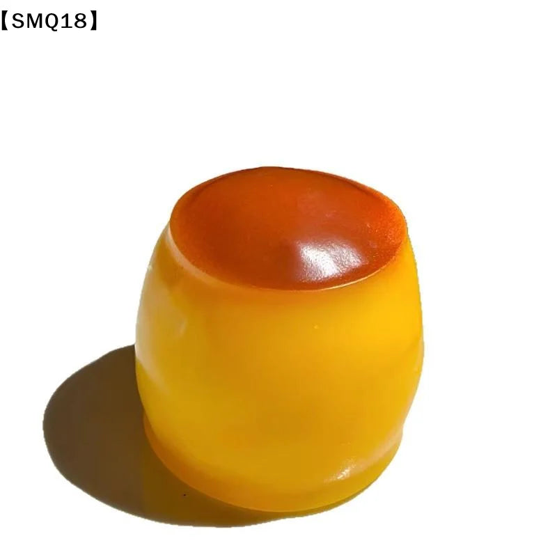 Crunchy Caramel Pudding Stress Ball Fidget Toys Food-shaped Pudding ASMR Sensory Stress Relief Toys For Adults Gift【SMQ】