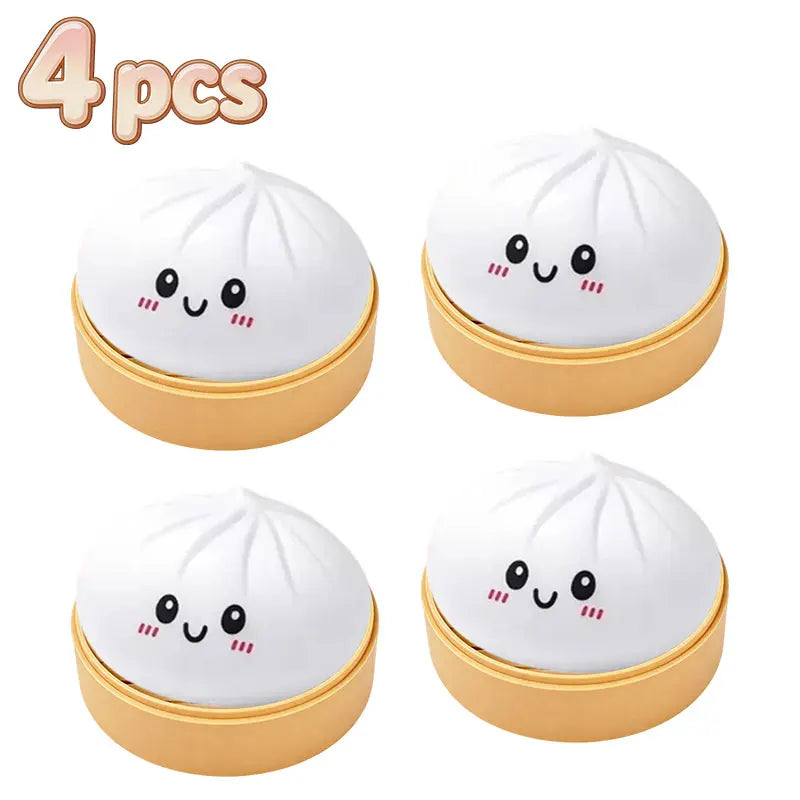 Dumpling Squishy Toy Case 24 Day Countdown Calendar Dumpling Mystery Box Squishy Sensory Anti Stress Squeeze Ball Fun Gift Toy