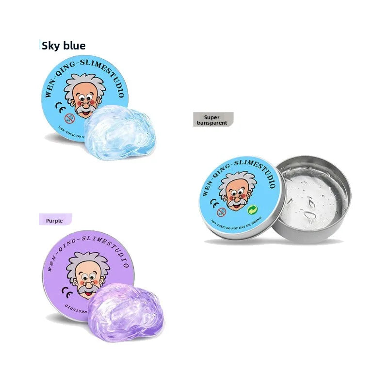 Stress Relief Toys Putty Crystal Vibrant Glass Mud Playdough Reusable Non-Newtonian Fluid Children's Toy Pinchle Birthday Gift