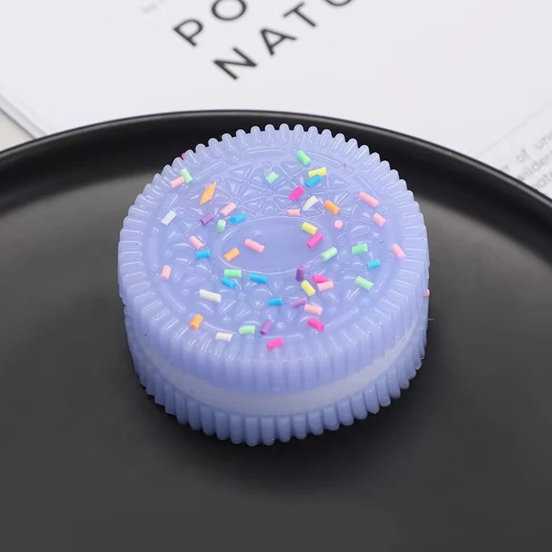 Stress Relief Biscuit Squishy Toys Stress Anxiety Relief Squeeze Fidget Toys Moldable Ultra-Soft Slow Rebound for Adults Gifts