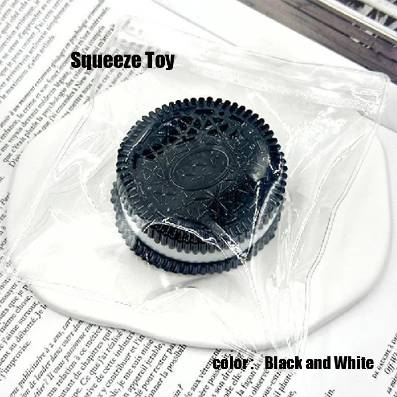Stress Relief Biscuit Squishy Toys Stress Anxiety Relief Squeeze Fidget Toys Moldable Ultra-Soft Slow Rebound for Adults Gifts