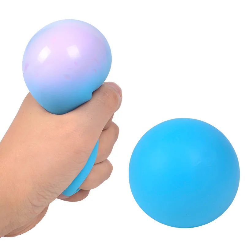 Slow Rising Stress Balls Fidget Toys for Adults Dough Squishy Balls Soft Sensory Calm Down Item for Classroom Autism ADHD