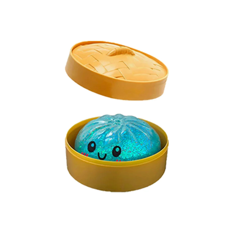 Dumpling Squishy Mysteries Dumplings Stress Relief Fidget Toys Home Office Desk Accessories Party Gift Mystery Dumpling Squishy