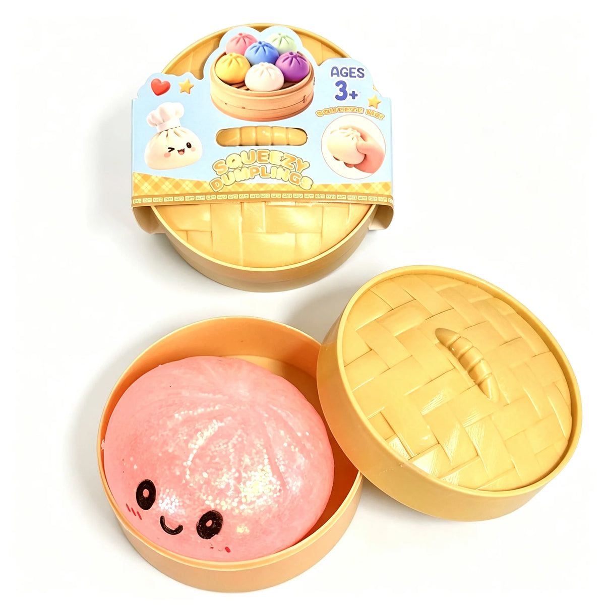 Dumpling Squishy Mysteries Dumplings Stress Relief Fidget Toys Home Office Desk Accessories Party Gift Mystery Dumpling Squishy