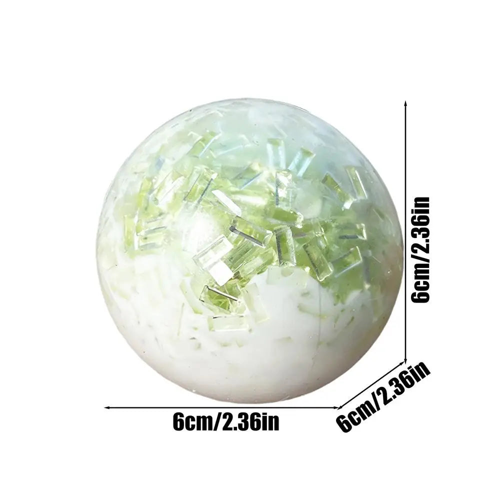 Stress Ball Crunchy Squeeze Noisy Squeeze Toys  Stress Relief Ball Toy Anti Anxiety Toys For Kids Teens AdultsStudying Working