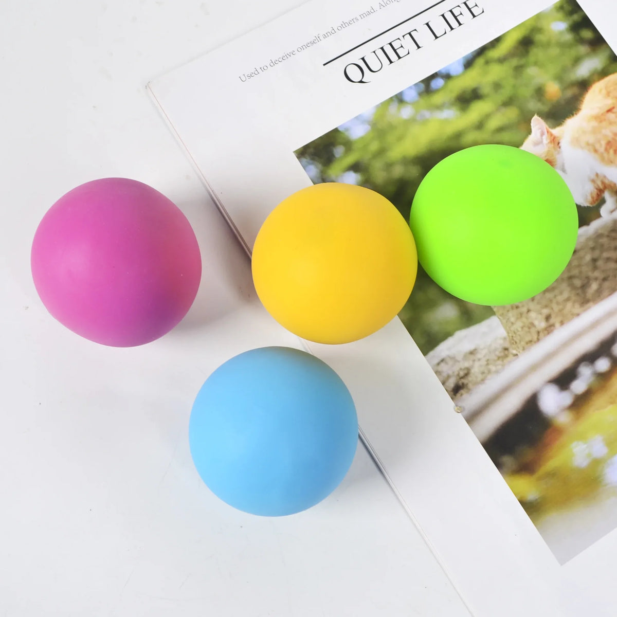 Slow Rising Stress Balls Fidget Toys for Adults Dough Squishy Balls Soft Sensory Calm Down Item for Classroom Autism ADHD
