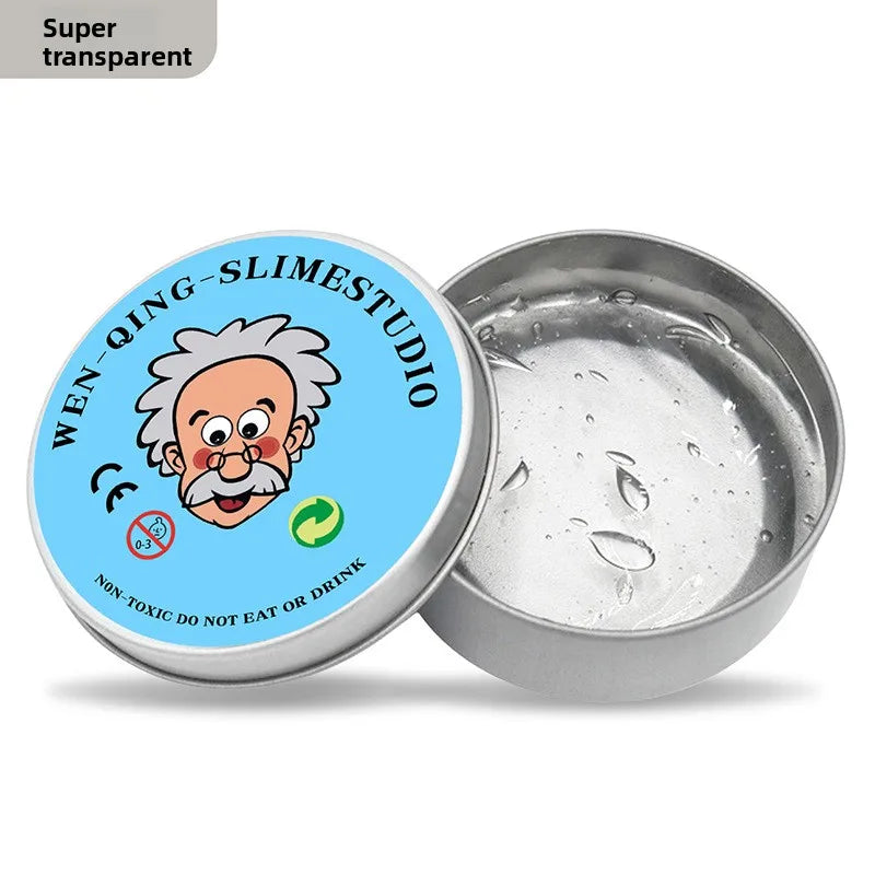 Stress Relief Toys Putty Crystal Vibrant Glass Mud Playdough Reusable Non-Newtonian Fluid Children's Toy Pinchle Birthday Gift