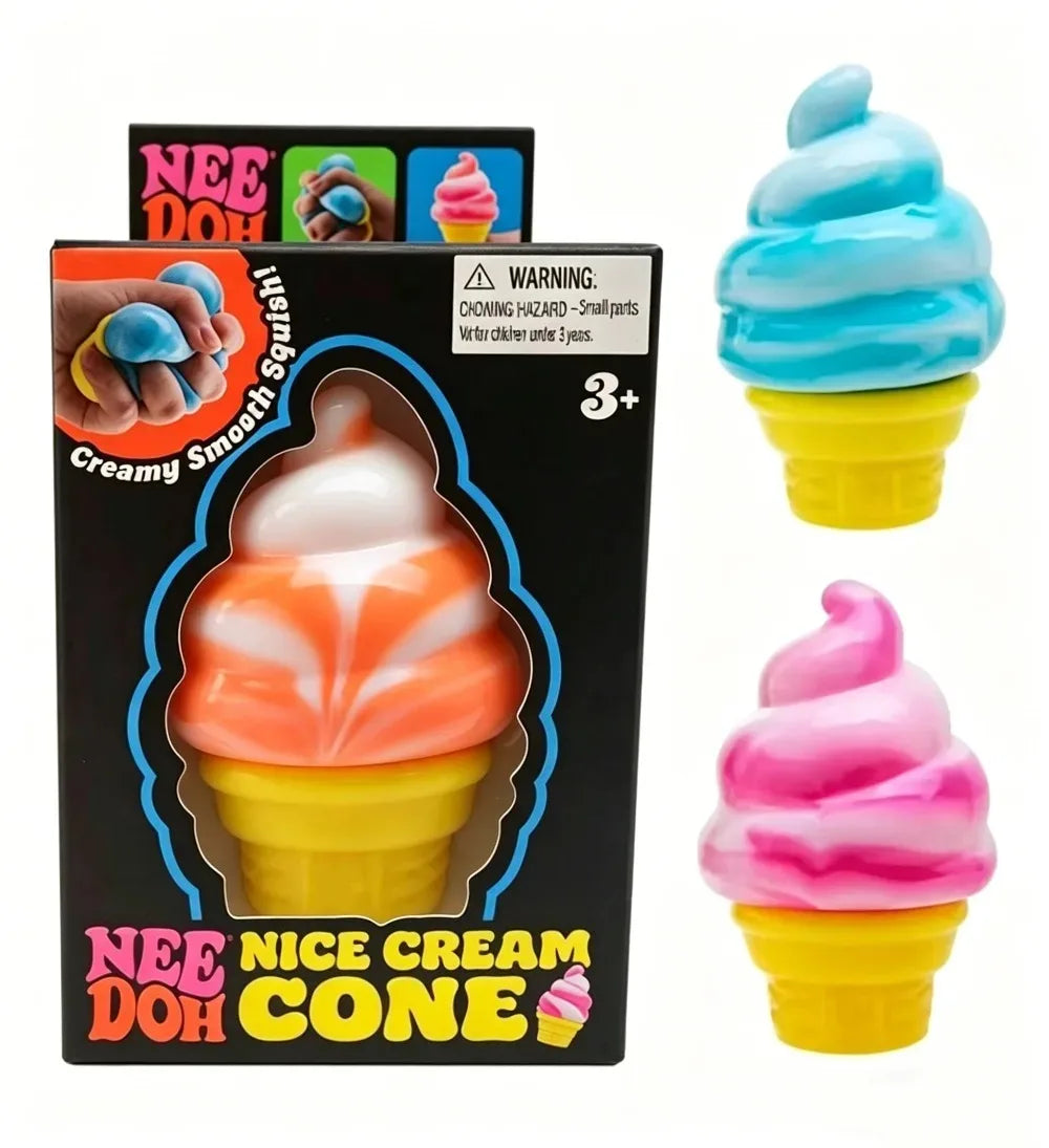 New Schylling Needoh Ice-Cream Sensory Toys Stress Relieving Blocks Pinching Relieving Puzzle Solving Venting Children Souvenir
