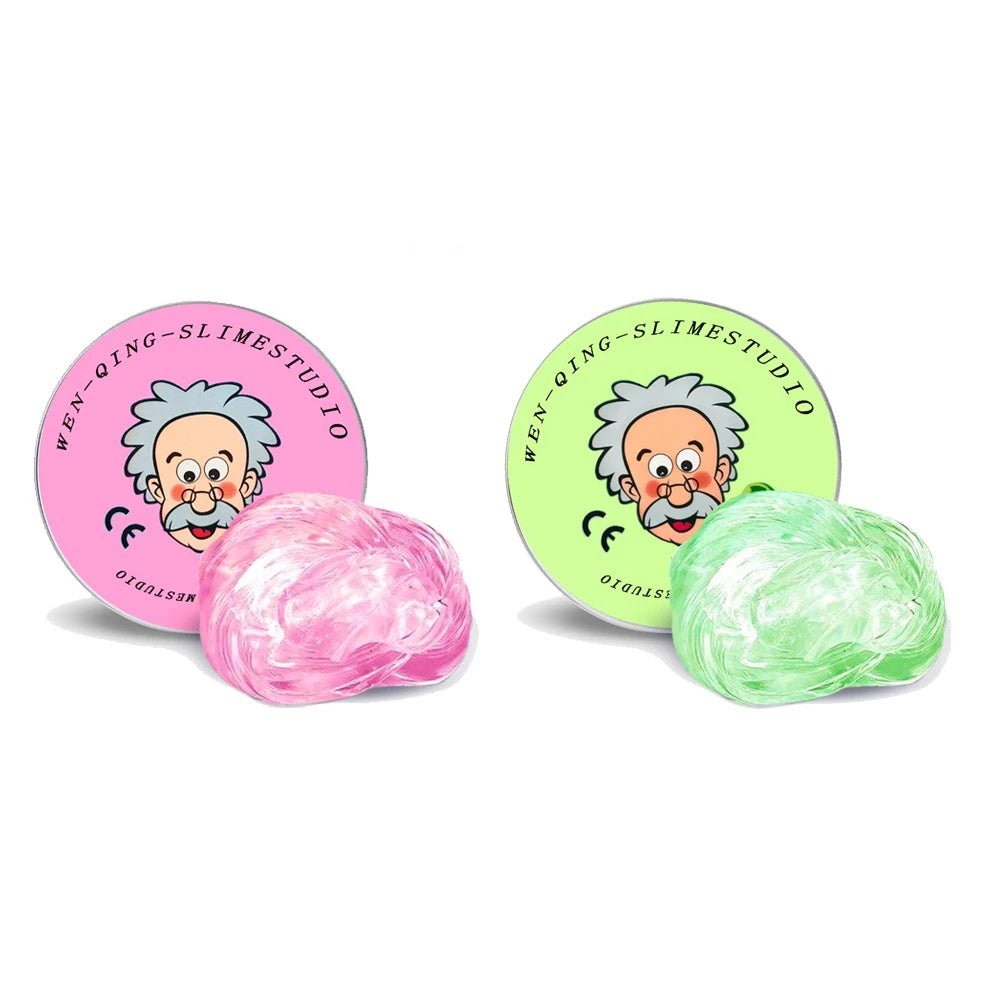 Stress Relief Toys Putty Crystal Vibrant Glass Mud Playdough Reusable Non-Newtonian Fluid Children's Toy Pinchle Birthday Gift