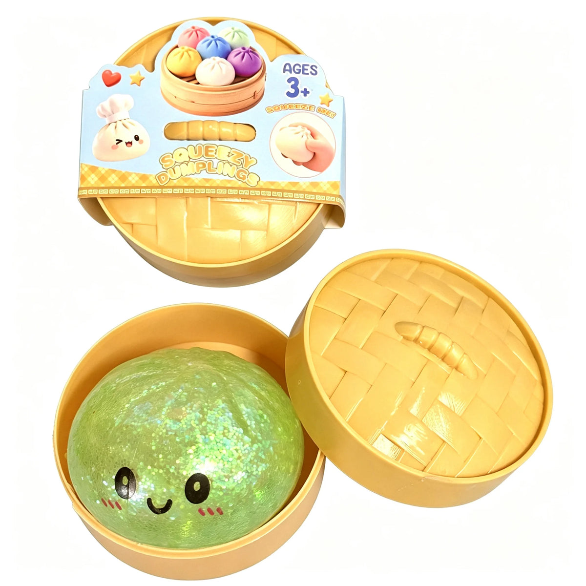 Dumpling Squishy Mysteries Dumplings Stress Relief Fidget Toys Home Office Desk Accessories Party Gift Mystery Dumpling Squishy