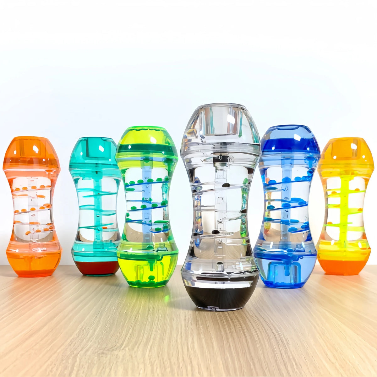 Stress Relief Toys, Emotional Learning Resources, Children's Liquid Motion Stress Relief Toys, Special Needs Developmental Toys, Oil Drop Stress-Relief Desktop Crafts, Christmas Campus Children's Gifts