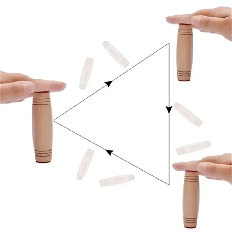 Stress Reducing Toys Wooden Sticks Tabletop Toys Wooden Flip Sticks Decompression Sticks New And Unique Children Puzzle Toys