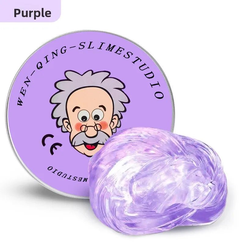 Stress Relief Toys Putty Crystal Vibrant Glass Mud Playdough Reusable Non-Newtonian Fluid Children's Toy Pinchle Birthday Gift