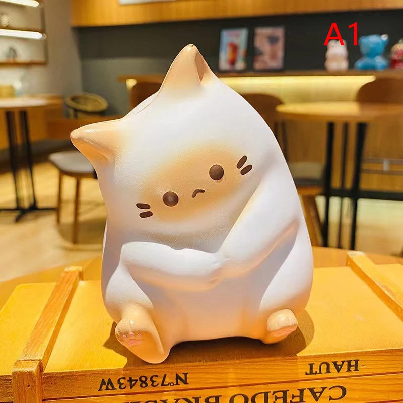New Cat Stress Relief  Toy PU Slow Rising Squeeze Antistress Ball Cartoon Table Ornaments  Stress Reliever Toys