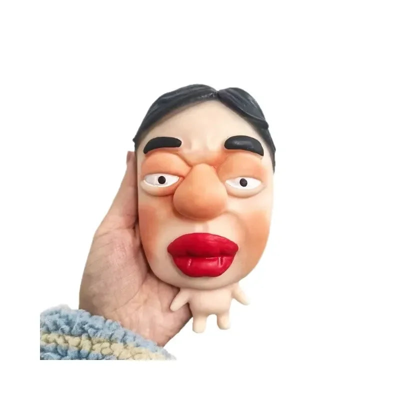 Weird Gadgets for Stress Relief Decompression Toys Pinch Music Masks Puppet Fidget Toys Quick Bounce Squeeze Sensory Toys Fun