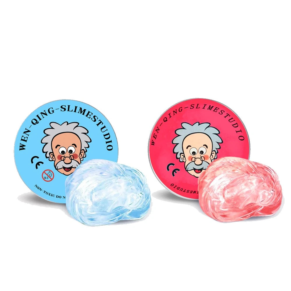 Stress Relief Toys Putty Crystal Vibrant Glass Mud Playdough Reusable Non-Newtonian Fluid Children's Toy Pinchle Birthday Gift