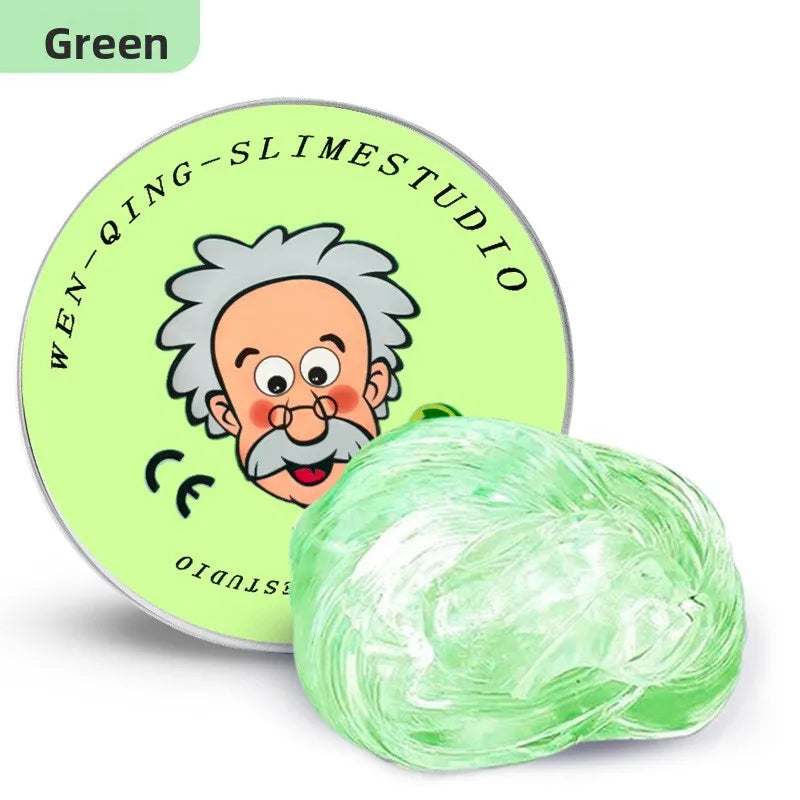 Stress Relief Toys Putty Crystal Vibrant Glass Mud Playdough Reusable Non-Newtonian Fluid Children's Toy Pinchle Birthday Gift
