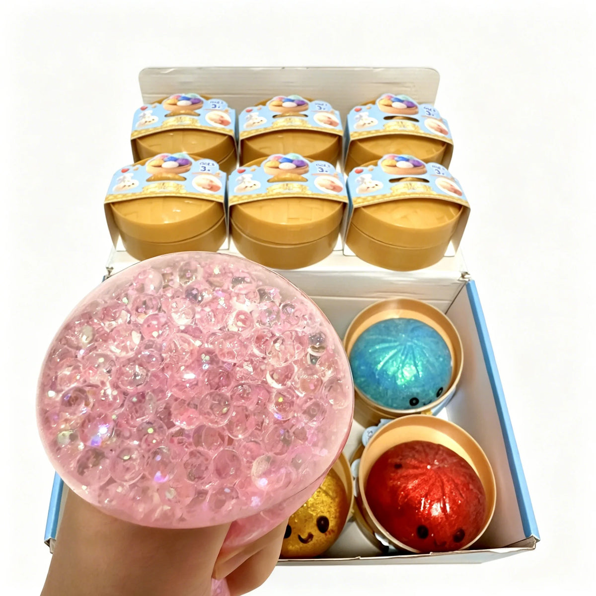 Dumpling Squishy Mysteries Dumplings Stress Relief Fidget Toys Home Office Desk Accessories Party Gift Mystery Dumpling Squishy