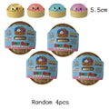 Dumpling Squishy with Box Dumplings Sensory Steamer Soft TPR Dough Ball for Decompression Fidget Toy Stress Relief Gift