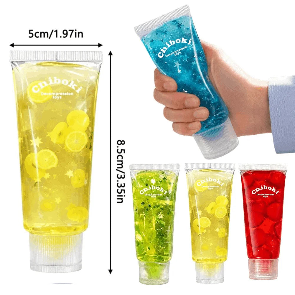 Toothpaste Stress Ball Squishy Shapeable Toy Soft Slow Rising Deformable Asmr Fidget Toys for Kids & Adults Anti Stress Gifts