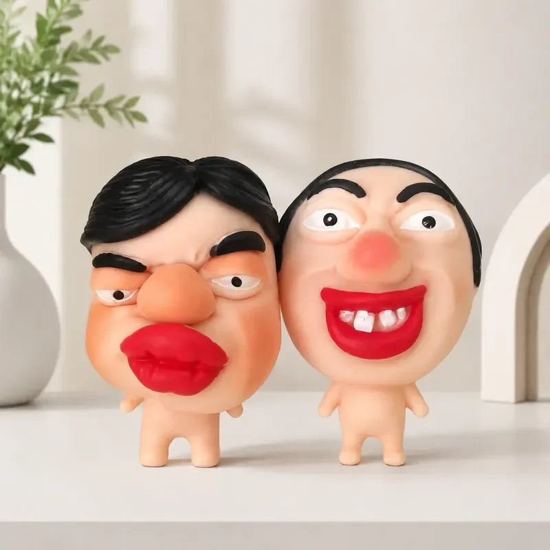 Weird Gadgets for Stress Relief Decompression Toys Pinch Music Masks Puppet Fidget Toys Quick Bounce Squeeze Sensory Toys Fun