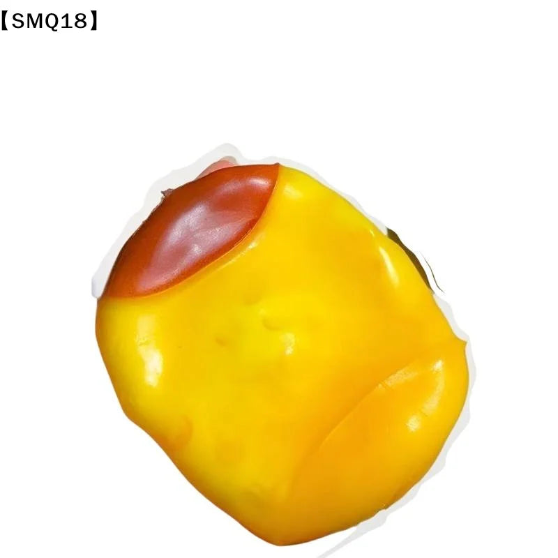 Crunchy Caramel Pudding Stress Ball Fidget Toys Food-shaped Pudding ASMR Sensory Stress Relief Toys For Adults Gift【SMQ】