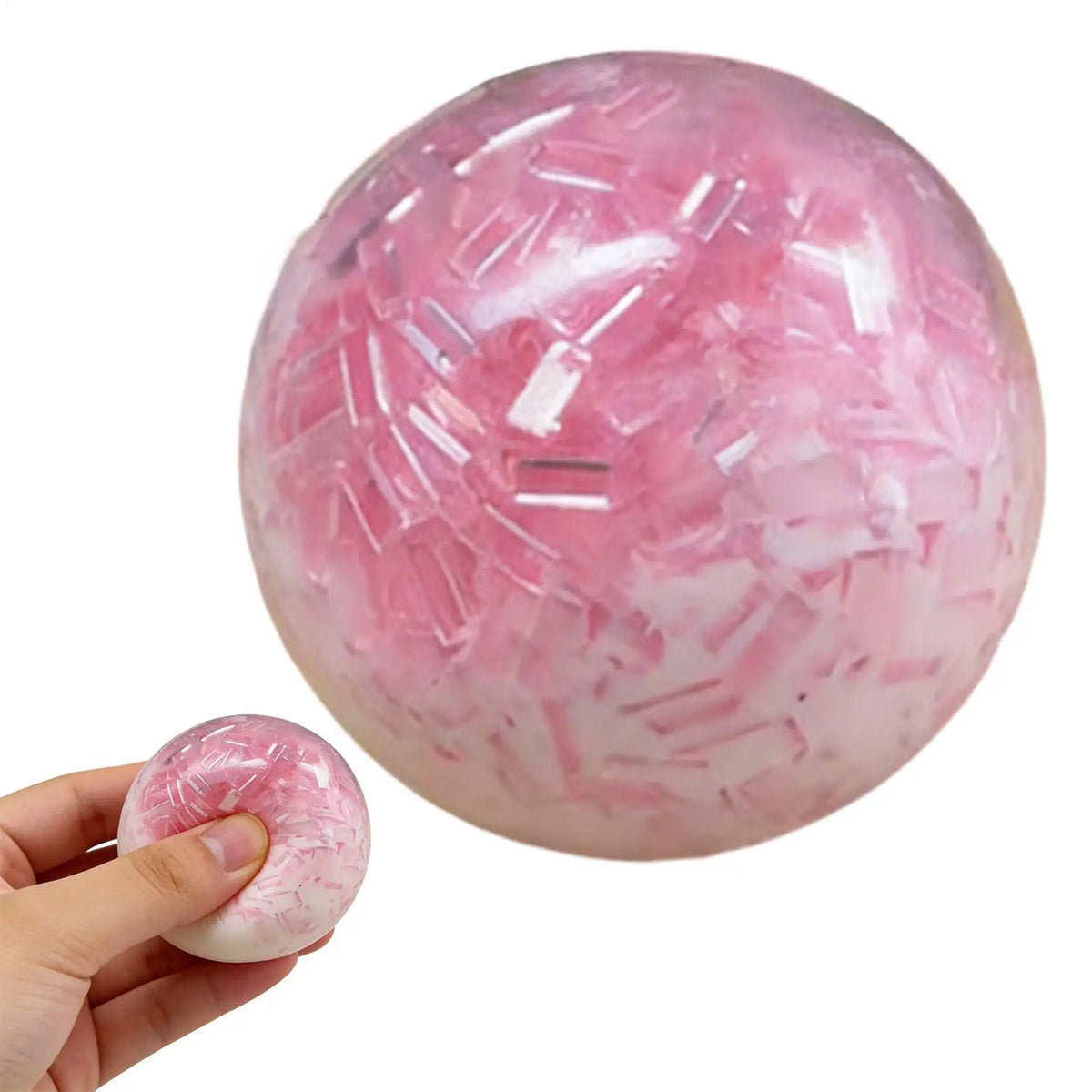 Stress Ball Crunchy Squeeze Noisy Squeeze Toys  Stress Relief Ball Toy Anti Anxiety Toys For Kids Teens AdultsStudying Working