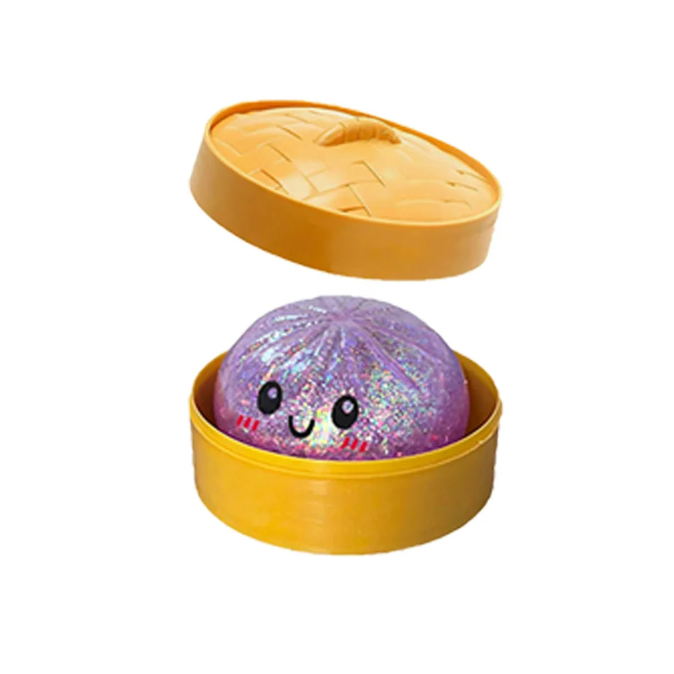 Dumpling Squishy Mysteries Dumplings Stress Relief Fidget Toys Home Office Desk Accessories Party Gift Mystery Dumpling Squishy