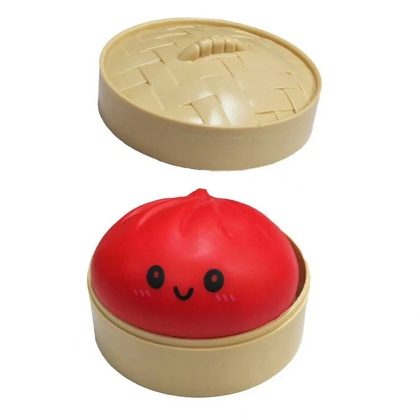 Dumpling Squishy Toy Case 24 Day Countdown Calendar Dumpling Mystery Box Squishy Sensory Anti Stress Squeeze Ball Fun Gift Toy