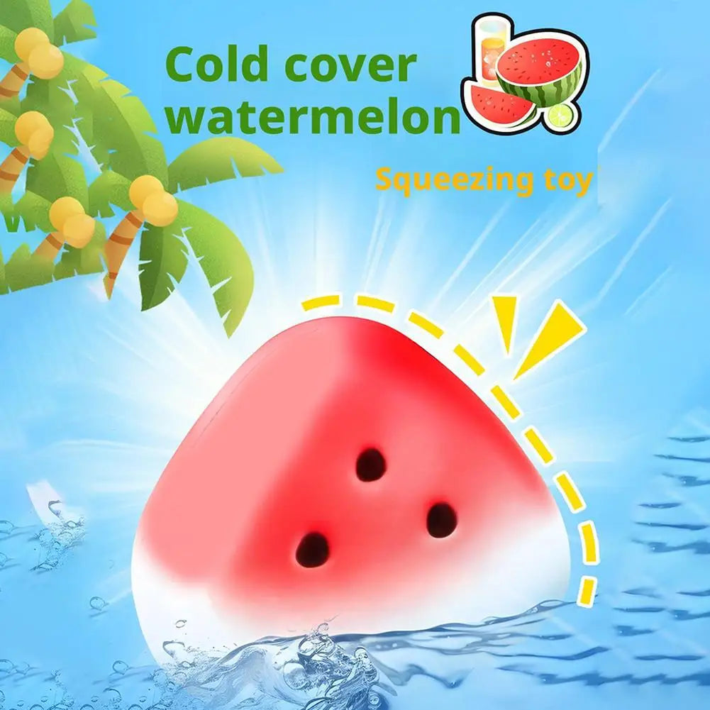 Stress Relief Fruit Toy Soft Slow Rising Watermelon Squishy Upgrade Squishy  Stress Balls Autism Sensory Toys