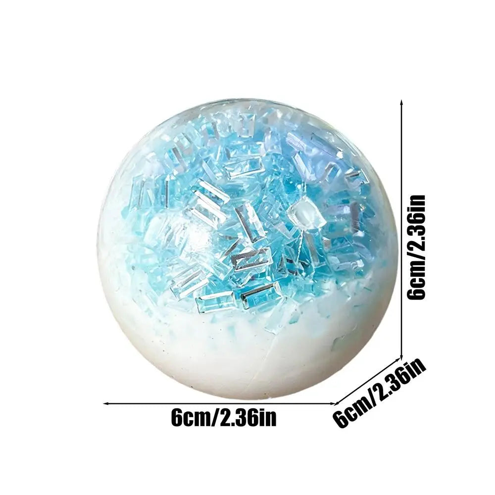 Stress Ball Crunchy Squeeze Noisy Squeeze Toys  Stress Relief Ball Toy Anti Anxiety Toys For Kids Teens AdultsStudying Working